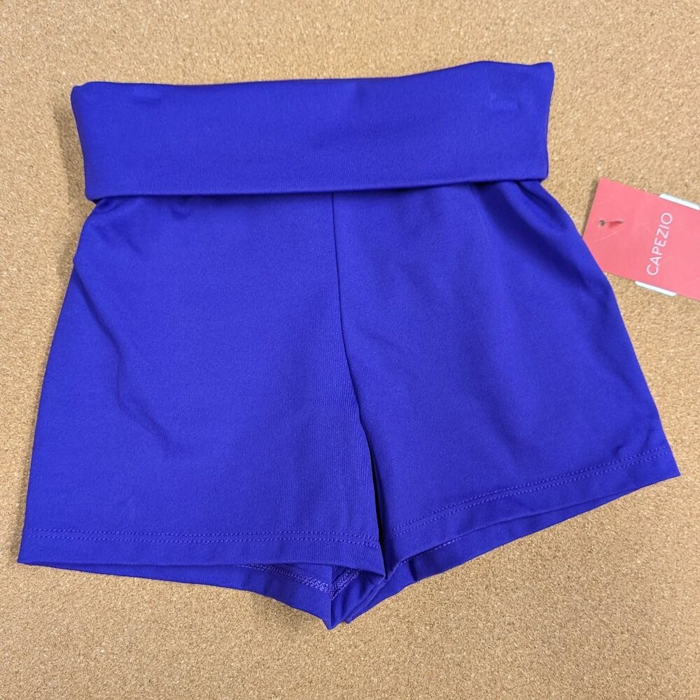 Capezio Women's Purple Fold Over Boyshort